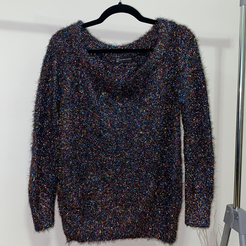 Festive New York & Company Sweater